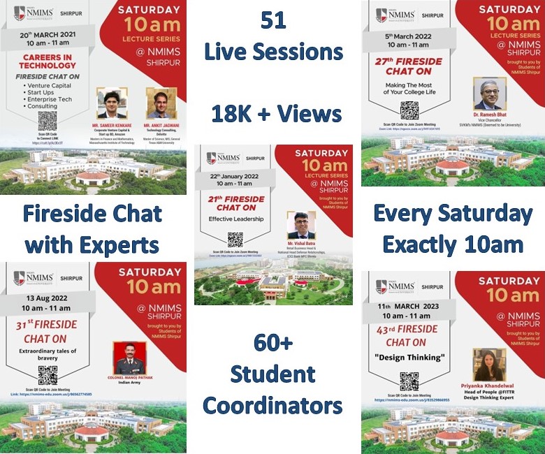 Saturday 10 am at Shirpur Campus: